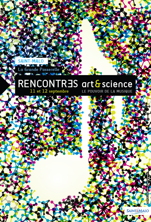 affiche abribus Rencontres Art & Science