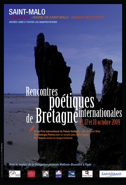 affiche Rencontres poétiques 2009