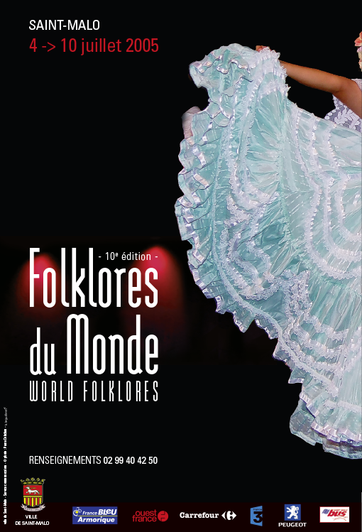 affiche Folklores du monde 2005