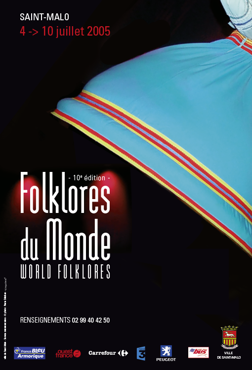 affiche Folklores du monde 2005