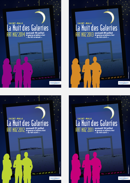 La nuit des galeries Art Noz 2011-2014