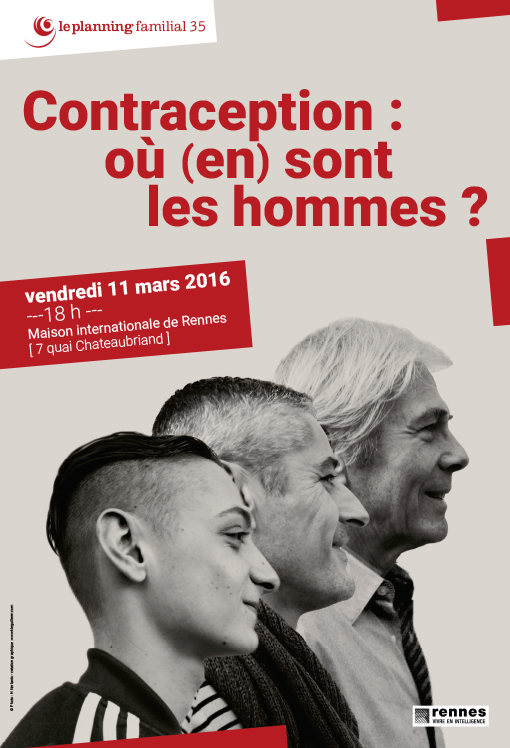 affiche Contraception masculine