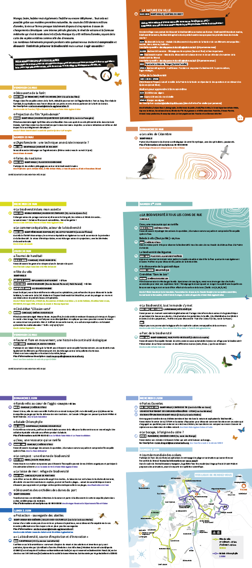 Programme Semaine du Développement Durable 2019