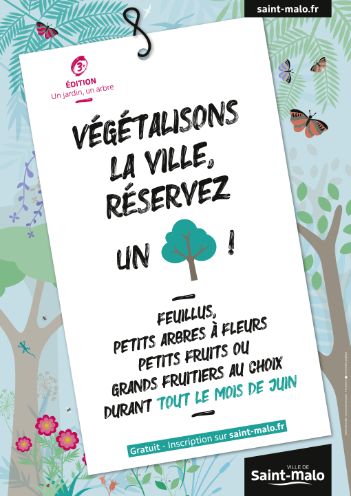 Communication Un jardin, un arbre printemps 2023