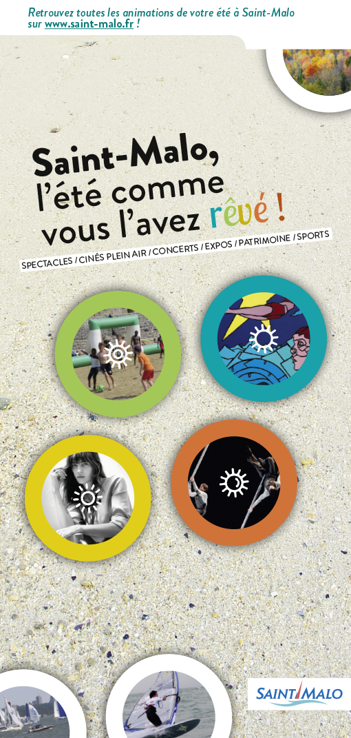 Couverture Guide de l'été 2016 Saint-Malo